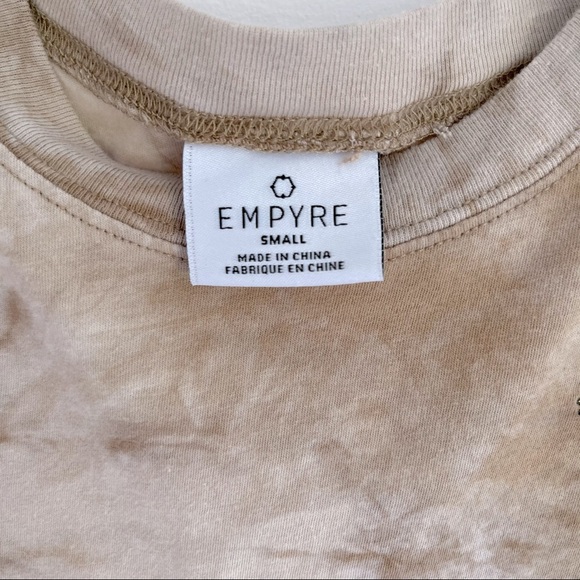 Empyre Crop Top Tie Dyed Crop Top - Picture 8 of 8